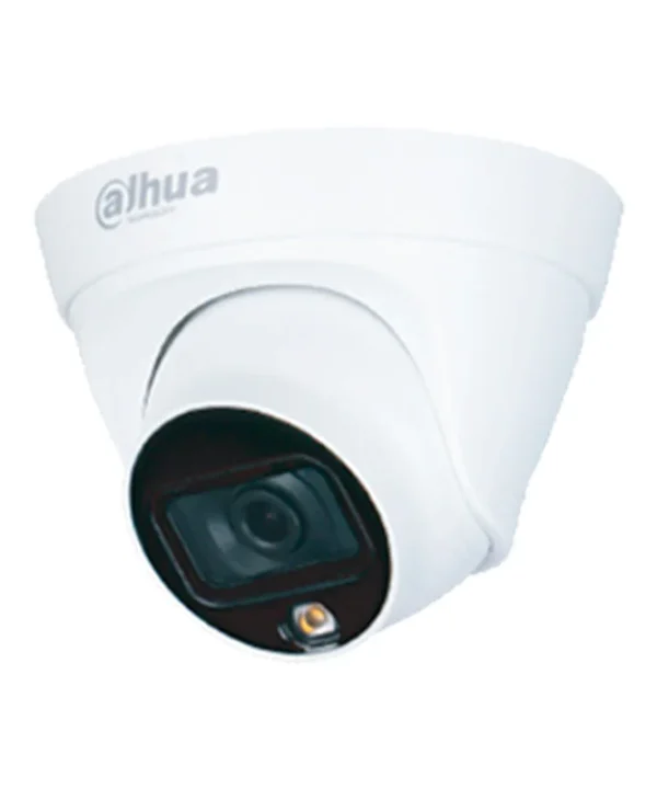 CAMARA DAHUA IPC-HDW1239T1-LED- S5 DOMO INTERIOR, FULL COLOR, 2 MP, H.265+, DWDR LED 15M, IP67, PoE